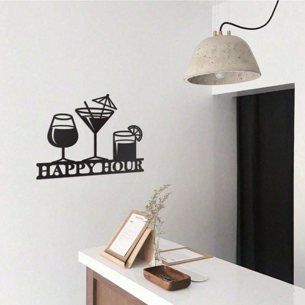 Retro Gaming Gifts For Men - Vintage Home Bar Decor: Black Metal