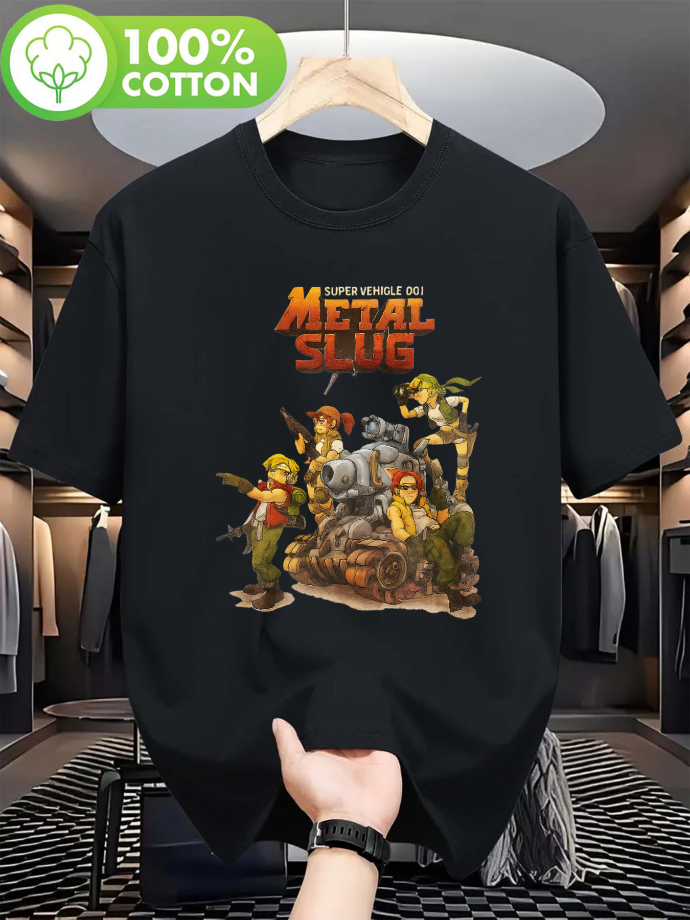 Retro Gaming Shops - Men's Metal Snail Arcade Game T-shirt