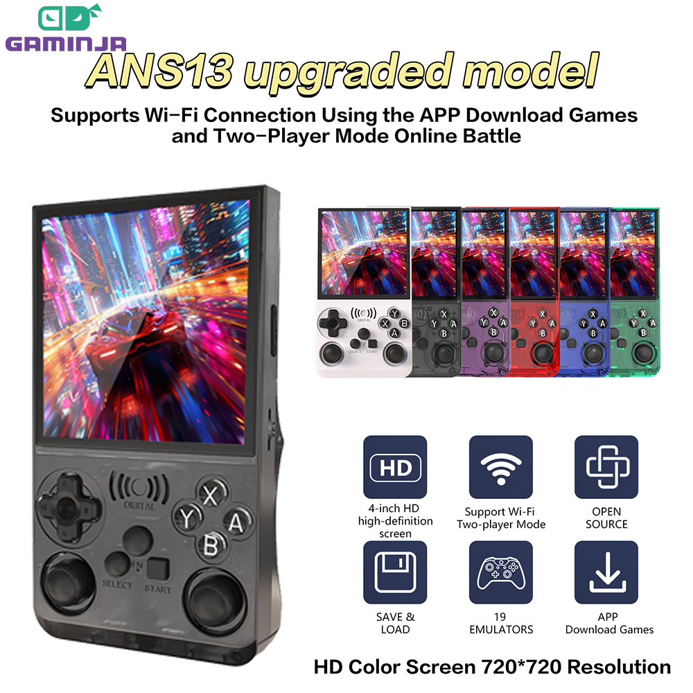 Retro Gaming Download - GAMINJA Retro Handheld Video Game Console