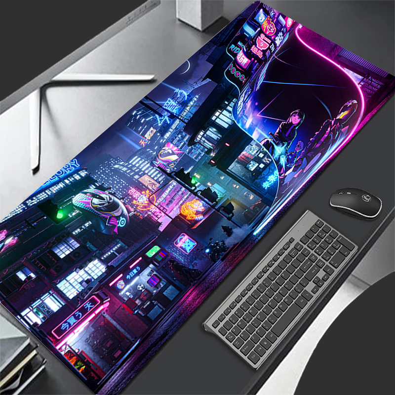 Retro Gaming Corps - Purple Retro Neon City HD Custom