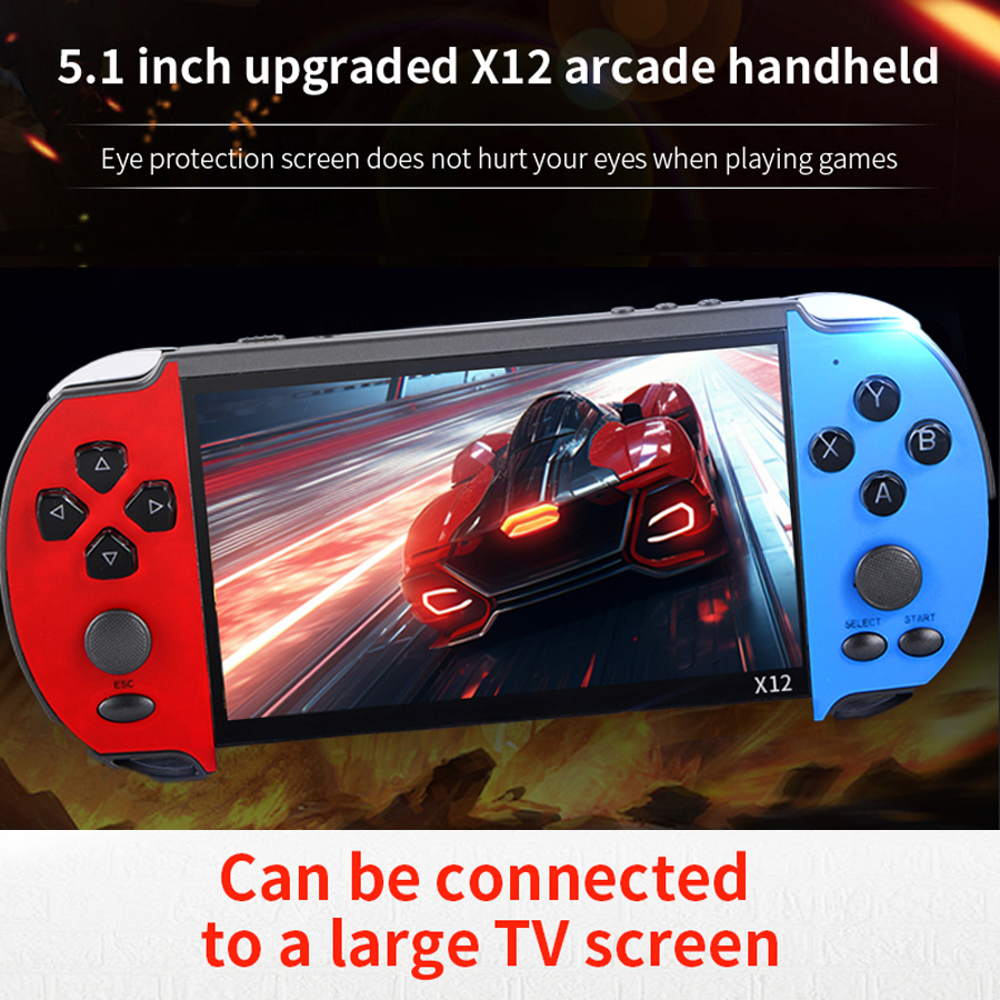 Retro Gaming Download - Portable Handheld Videogame TV Retro Video