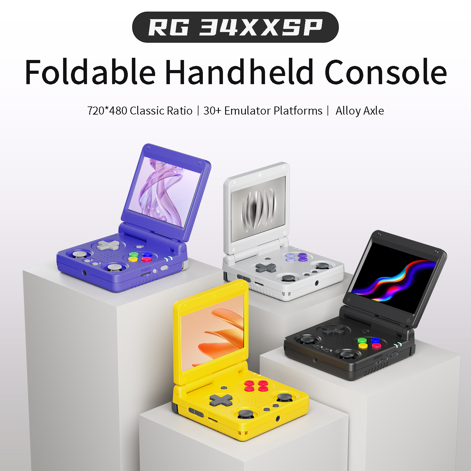 Anbernic RG34XXSP RG35XXSP Fli - Retro Gaming Play Zone review and price