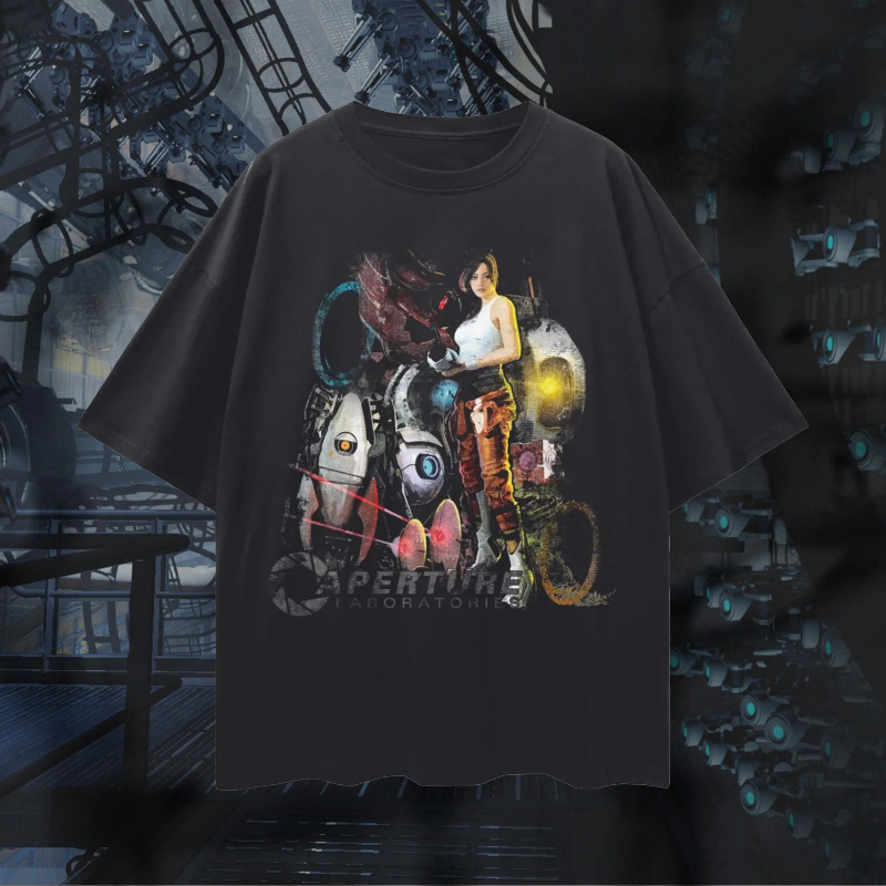 Portal 2 Aperture Science T-sh - Retro Gaming Shops review and price