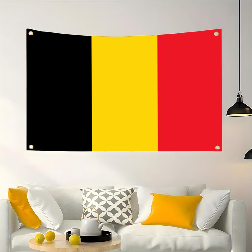 Classic Belgium Flags Retro Fo - Retro Gaming Banner review and price