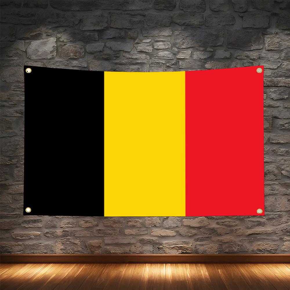 Classic Belgium Flags Retro Fo - Retro Gaming Banner review and price