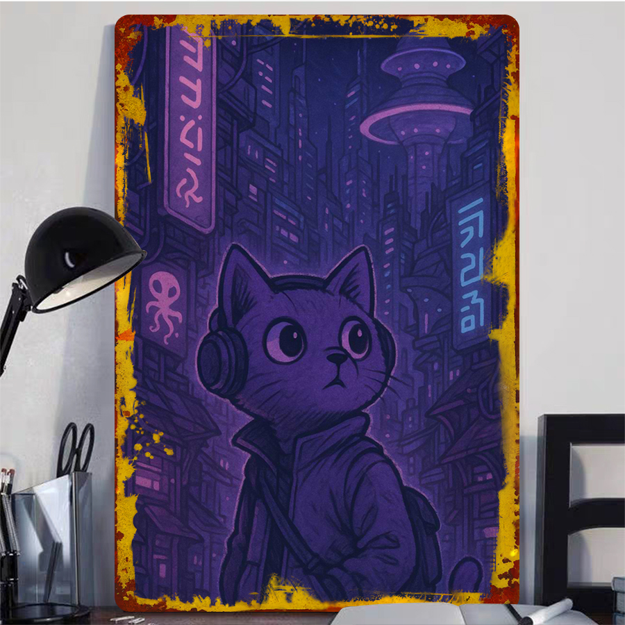 Gaming Pattern Metal Wall Art  - Retro Gaming Ideas review and price
