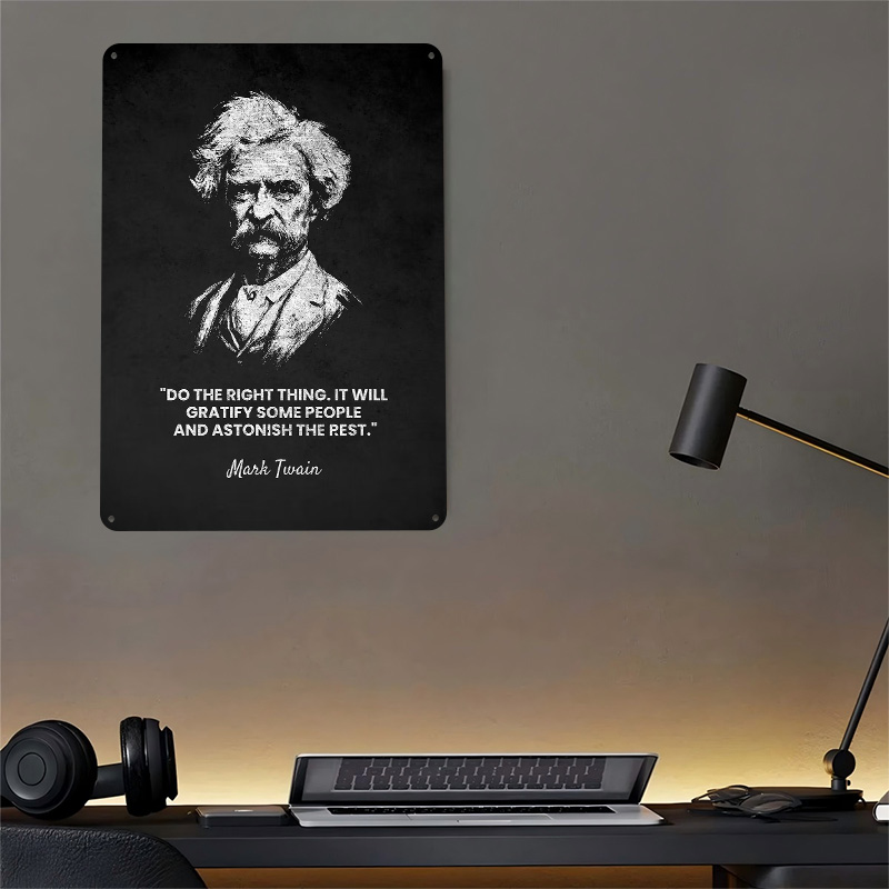 Mark Twain Do Right Thing Quot - Retro Gaming Quotes review and price