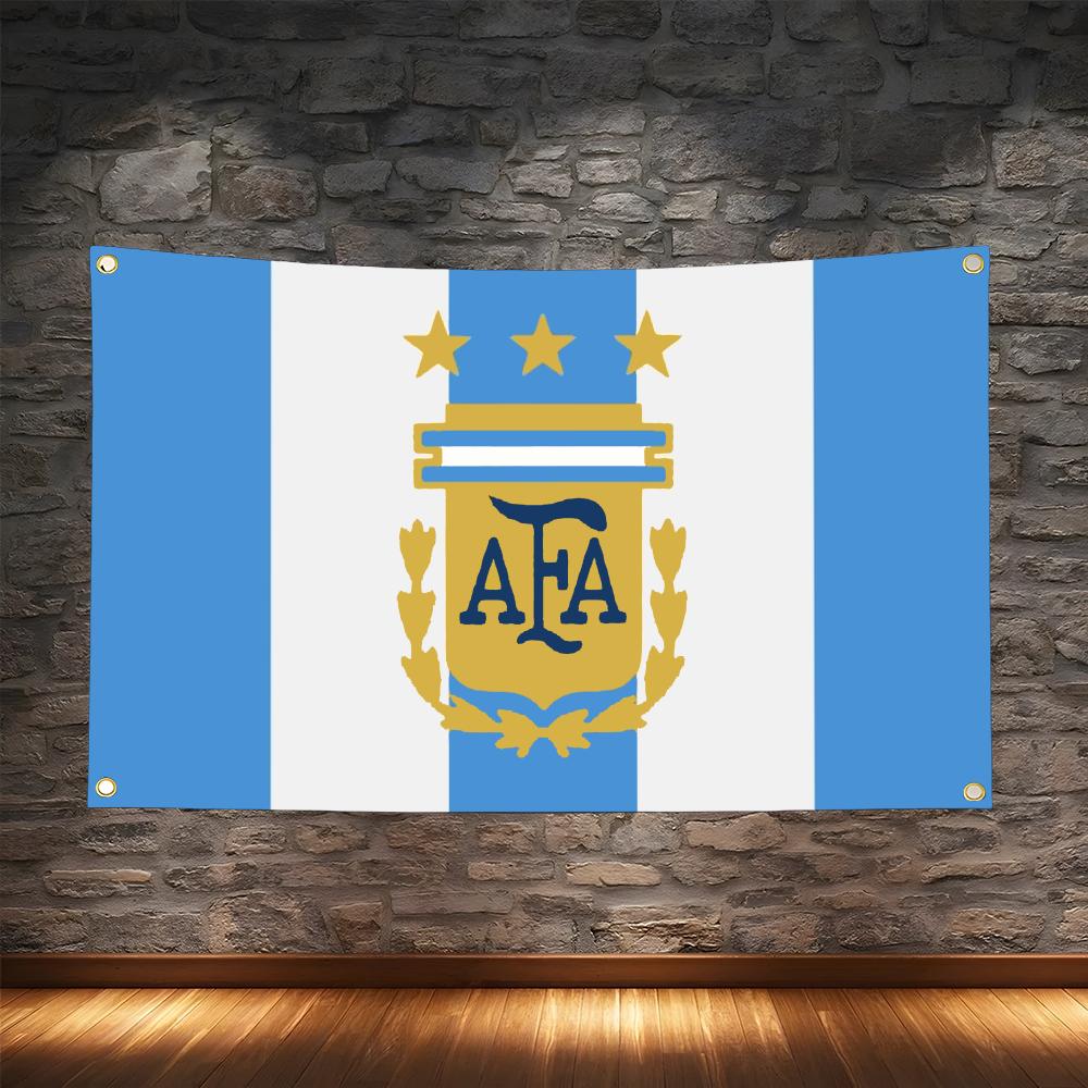 1PC Famous Argentina Flags Ret - Retro Gaming Banner review and price
