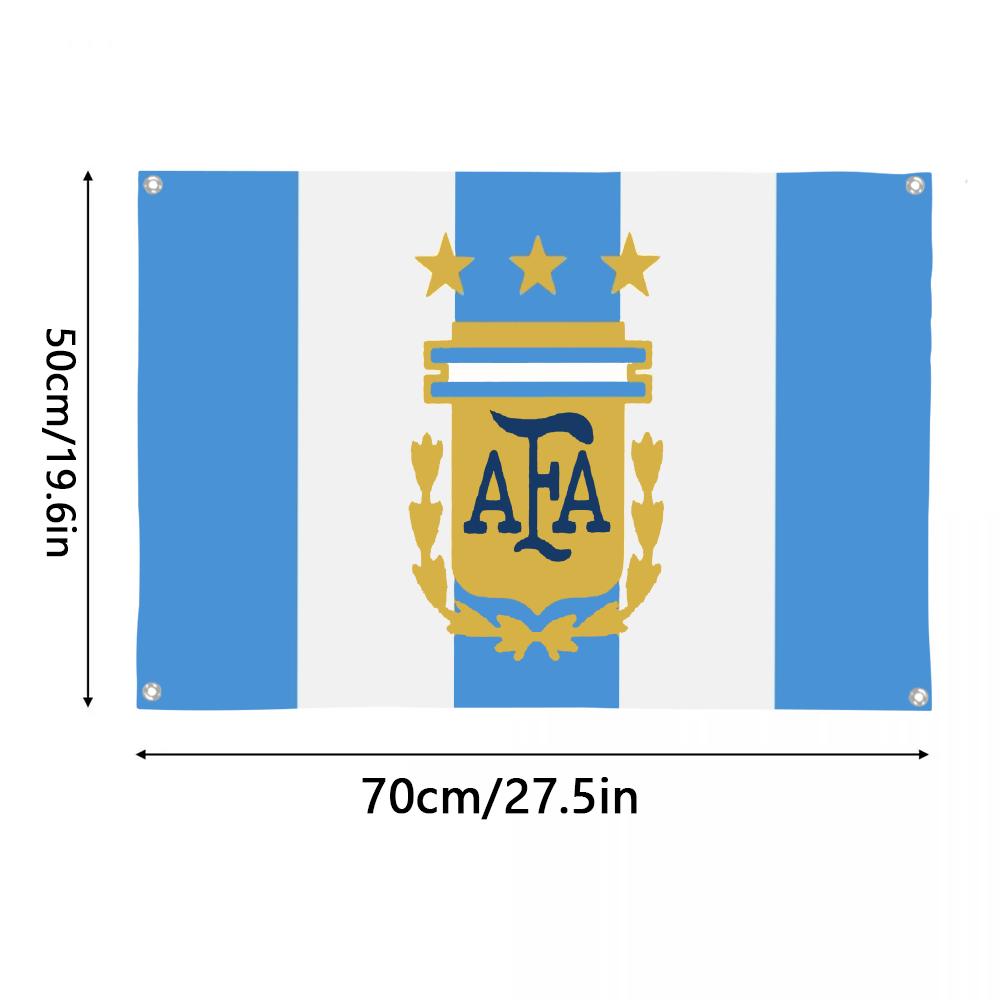 1PC Famous Argentina Flags Ret - Retro Gaming Banner review and price