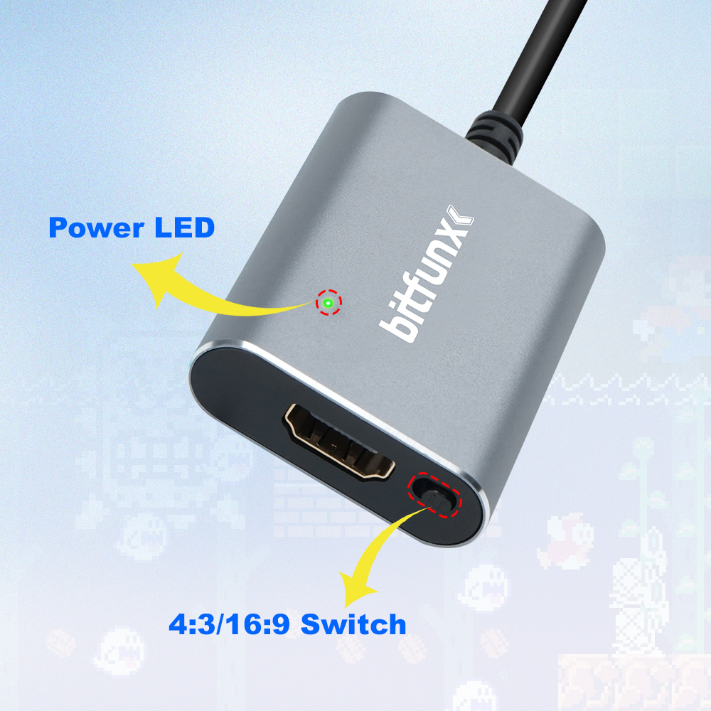 Bitfunx 720P Svideo / AV To HD - Retro Gaming Fun review and price
