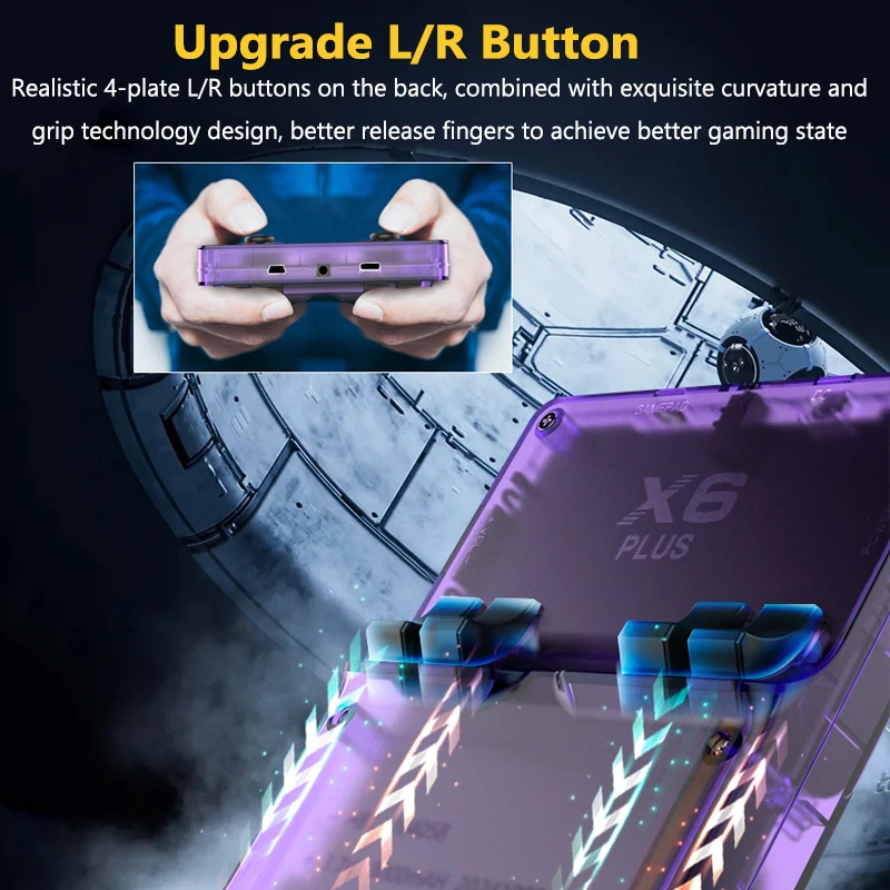 X6 Plus 64G Portable Handheld  - Retro Gaming X6 review and price