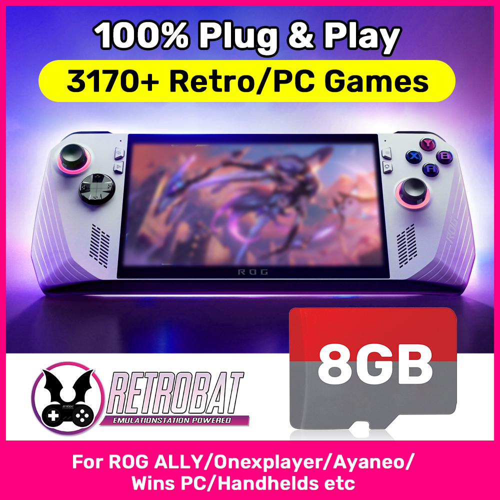 Retrobat 8GB Gaming TF Card Ga - Retro Gaming Corps review and price