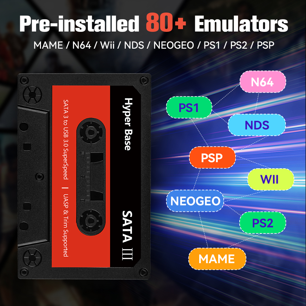 Batocera 500GB/2TB Retro Game  - Retro Gaming Play Zone review and price
