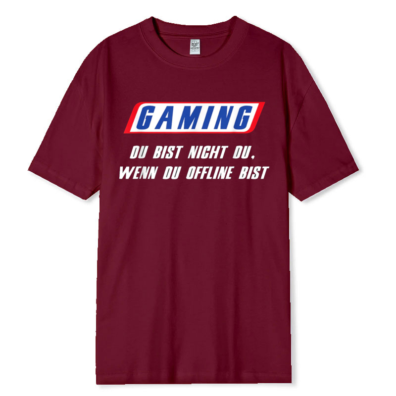 Funny German T Shirt Gaming Du - Retro Gaming Ideas review and price