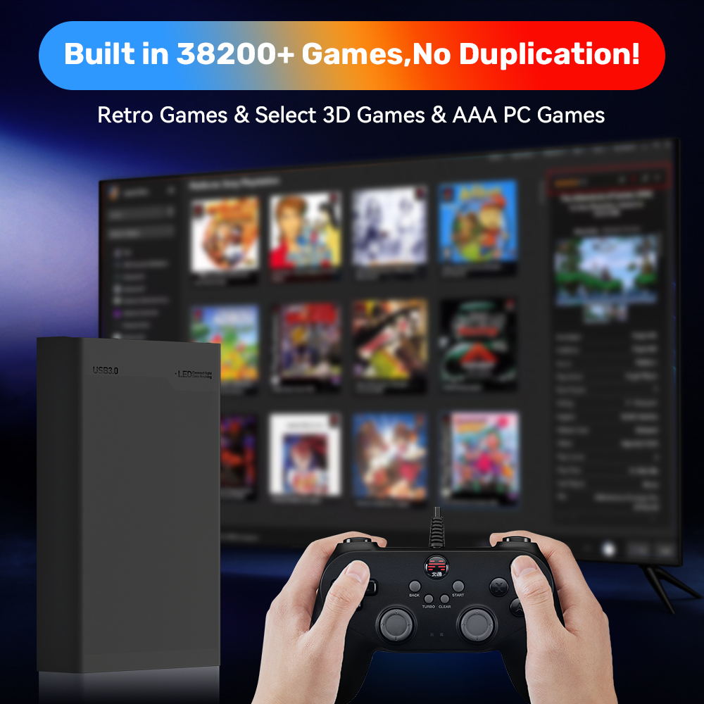 JMachen 500GB Portable Gaming  - Retro Gaming Play Zone review and price