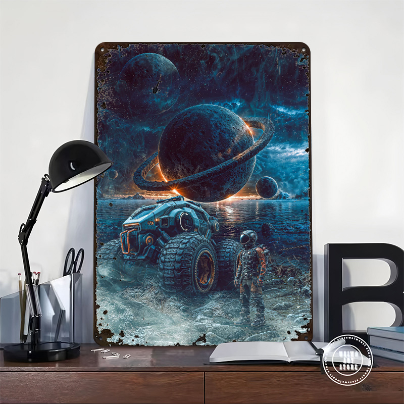 Astronaut and Rover on Alien P - Retro Gaming On review and price