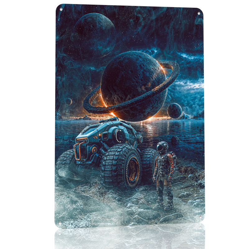 Astronaut and Rover on Alien P - Retro Gaming On review and price
