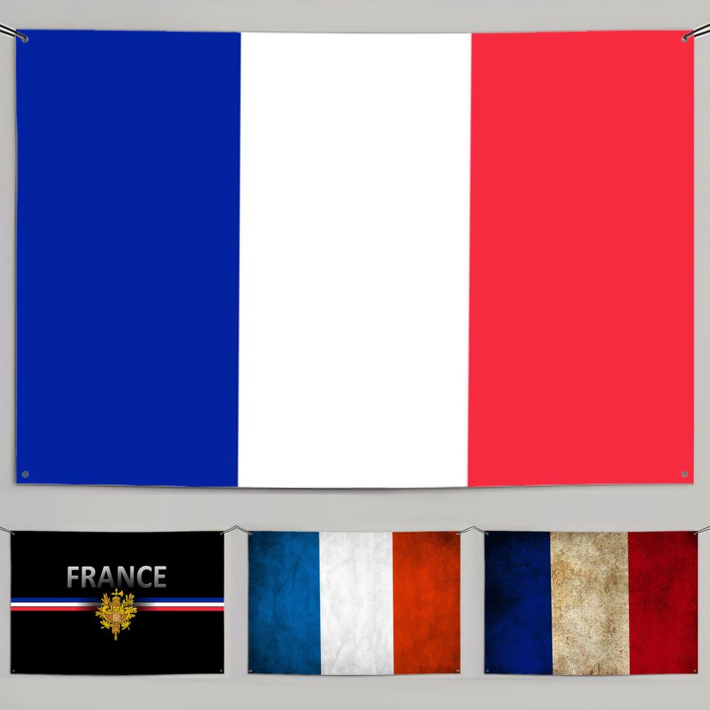 1PC Famous France Flags Retro  - Retro Gaming Banner review and price