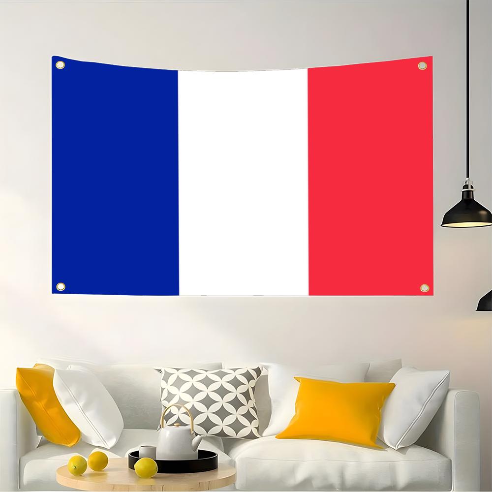 1PC Famous France Flags Retro  - Retro Gaming Banner review and price