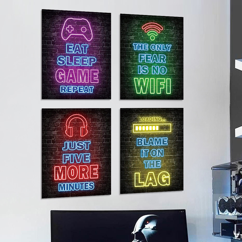  Style Wall Mural Sticker Abst - Background Retro Gaming review and price