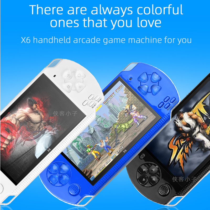 PSP 3000 X6 Consola 12 Types O - Retro Gaming X6 review and price