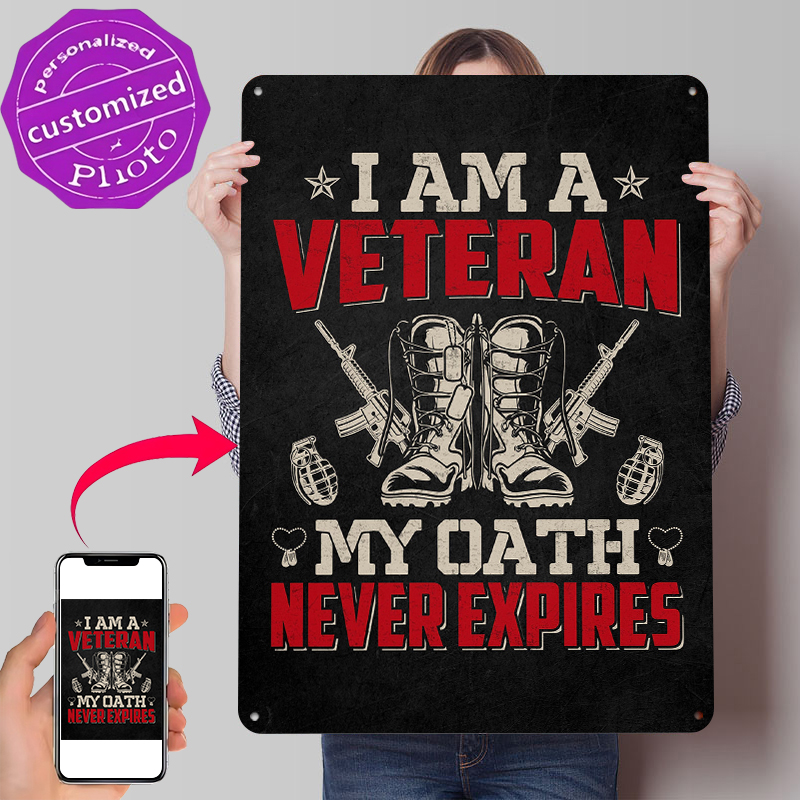 Veteran Military Quote Metal P - Retro Gaming Quotes review and price
