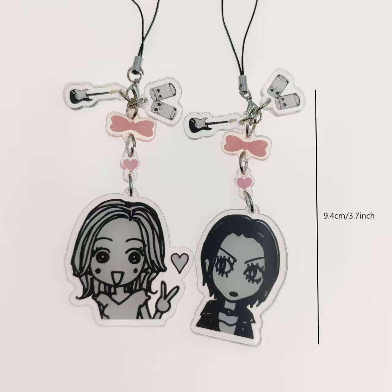 Handmade Nana Hachi Mobile Pho - Retro Gaming Keychain review and price