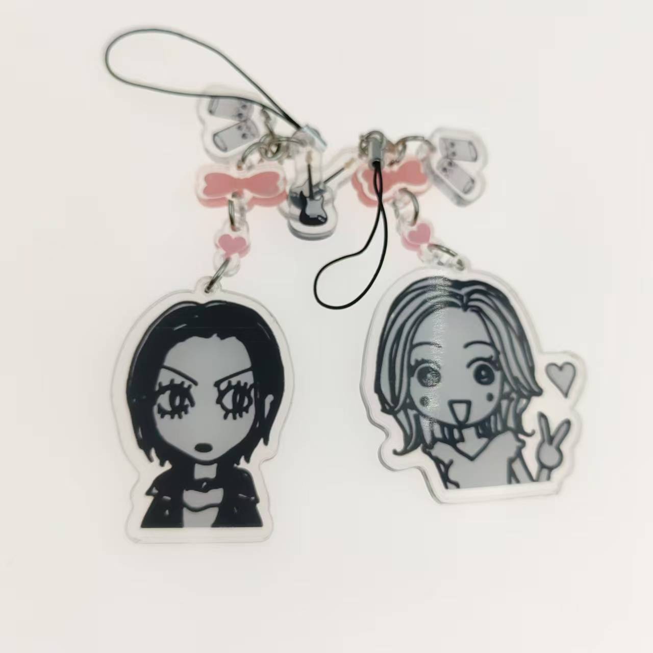 Handmade Nana Hachi Mobile Pho - Retro Gaming Keychain review and price