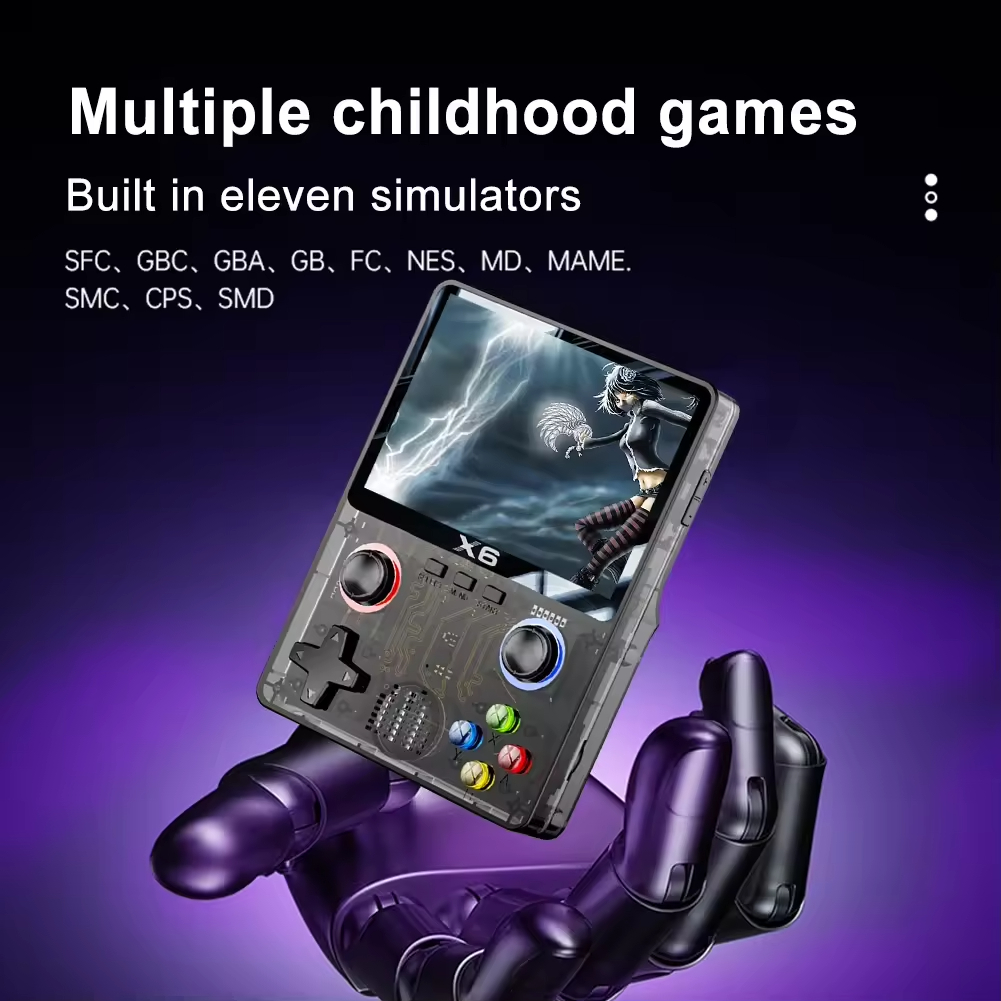 X6 Handheld Game Player 3.5 In - Retro Gaming X6 review and price