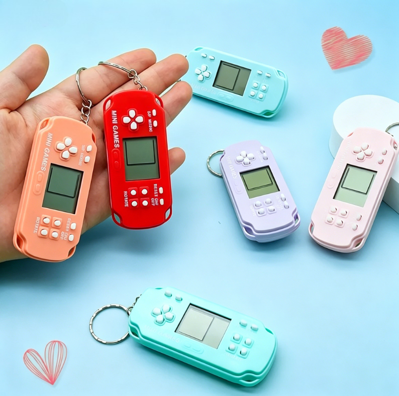 26 In1 Classic Tetris Handheld - Retro Gaming Keychain review and price