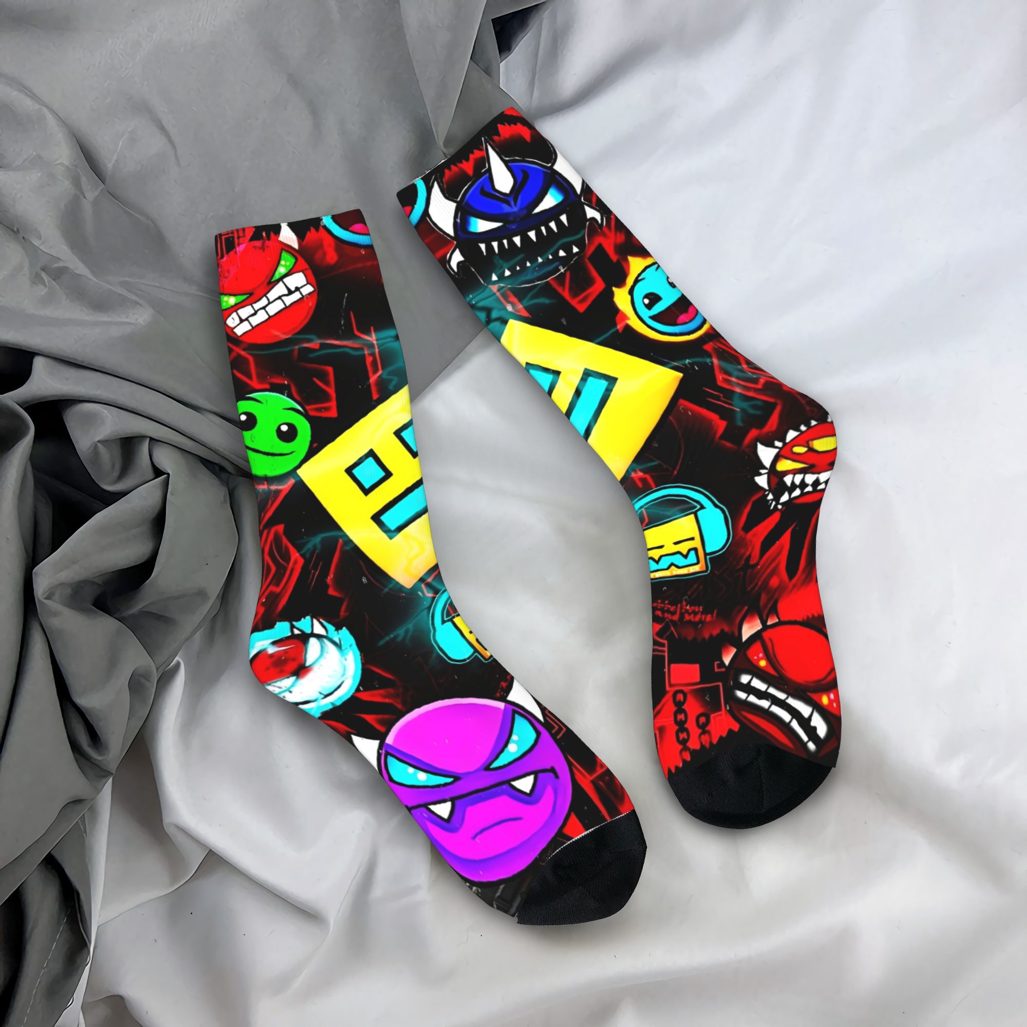 Geometry Gaming Dashed  Stocki - Retro Gaming Gifts For Men review and price