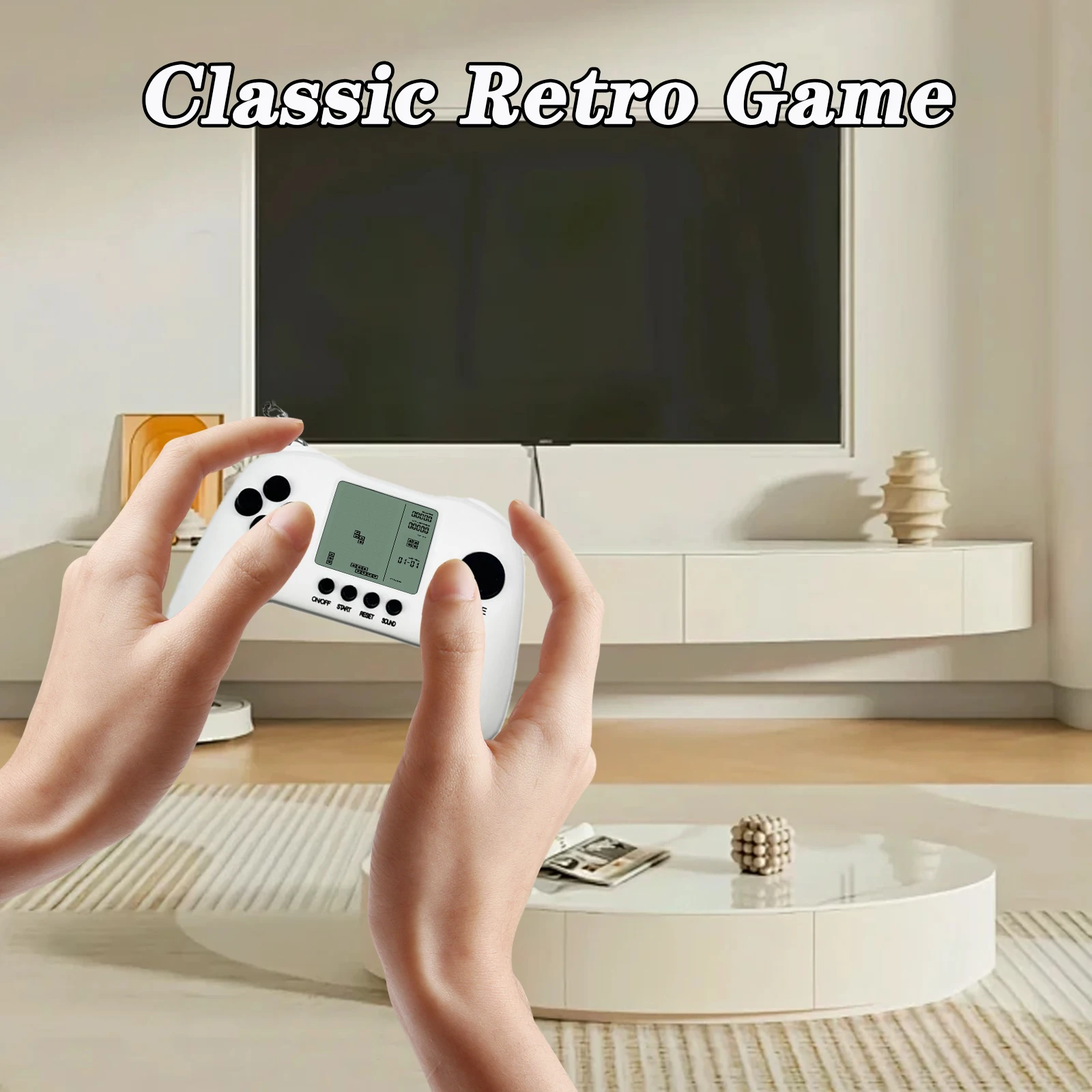 GAMINJA GC61 Mini Handheld Gam - Retro Gaming Keychain review and price