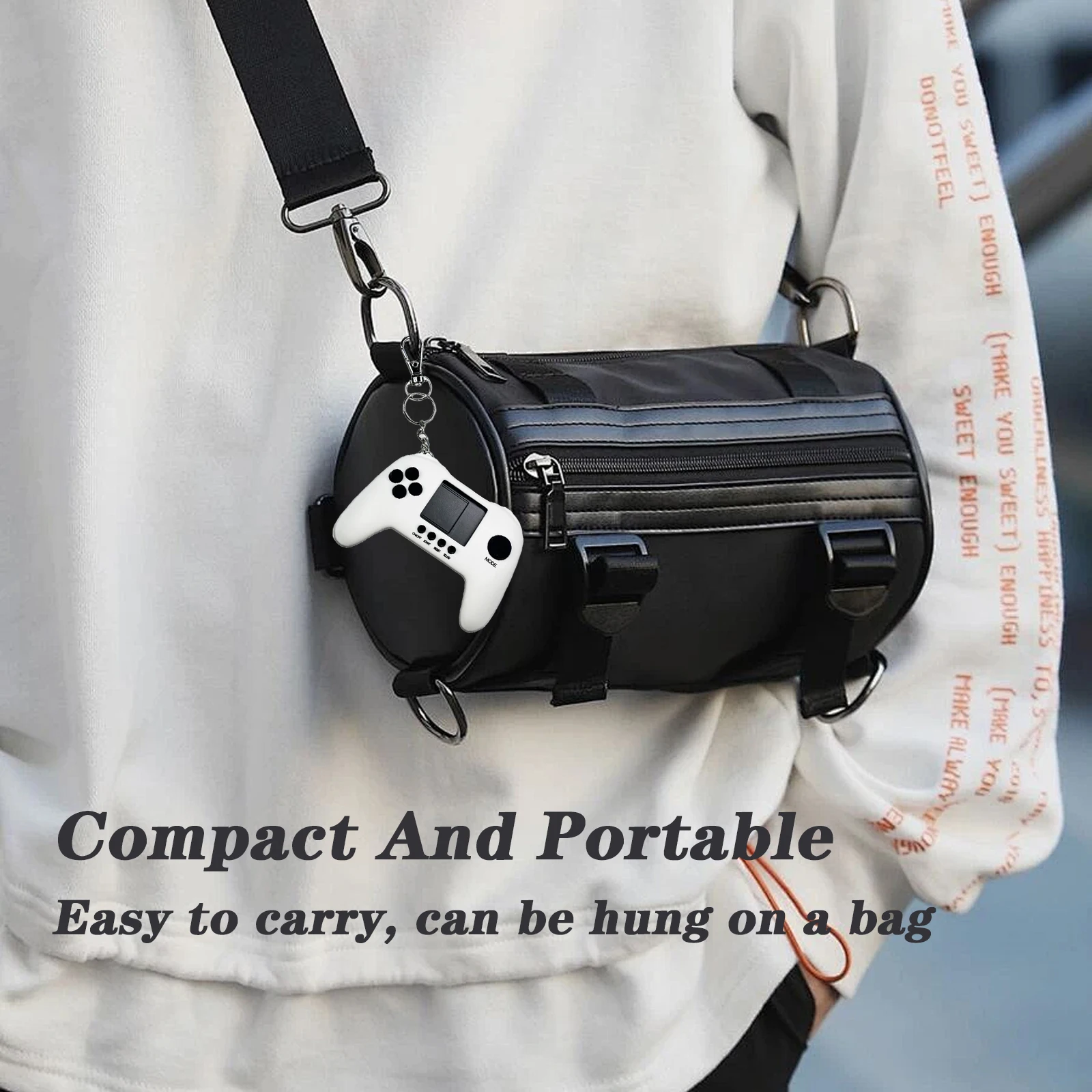 GAMINJA GC61 Mini Handheld Gam - Retro Gaming Keychain review and price