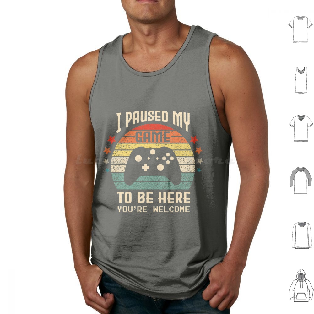 I Paused My Game To Be Here Ga - Retro Gaming Gifts For Men review and price