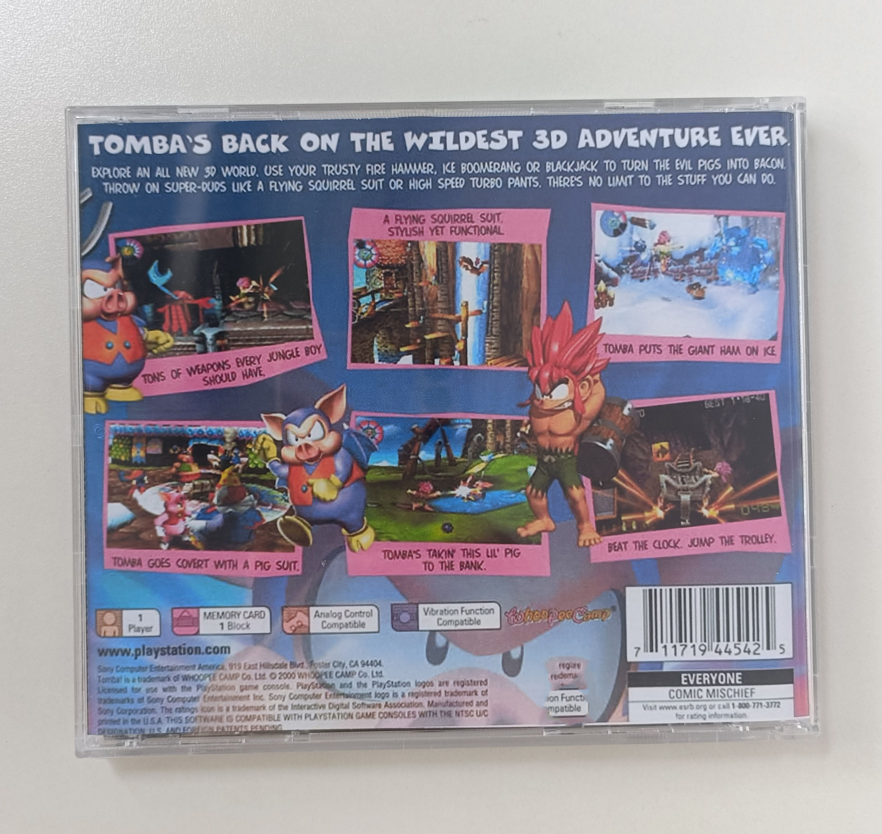 PS1 Tomba 2 With Manual Copy G - Retro Gaming Play Zone review and price
