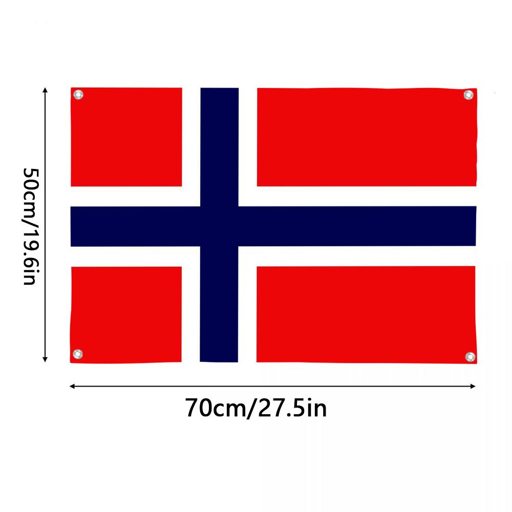 1PC Famous Norway Flags Retro  - Retro Gaming Banner review and price