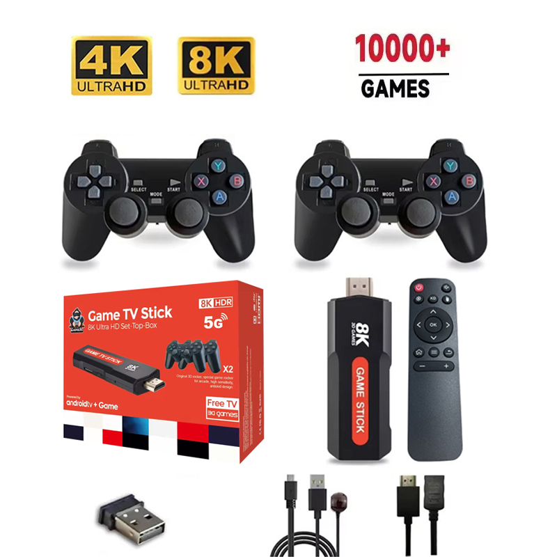 X2 Game Stick HD 4K 8K 3D Cons - Retro Gaming Play Zone review and price