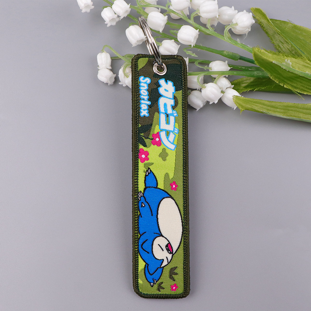 Cute Embroidery Key Fobs Anime - Retro Gaming Keychain review and price