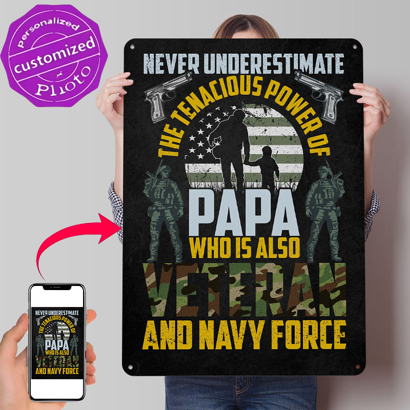 Veteran Military Quote Metal P - Retro Gaming Quotes review and price