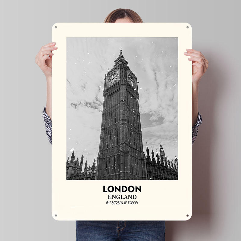 London Big Ben Printed Poster  - Retro Gaming In London review and price