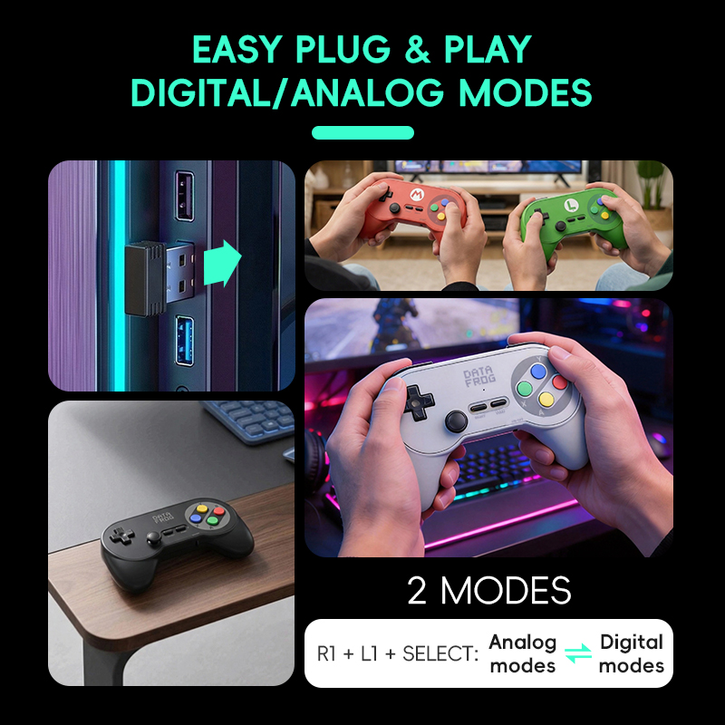 Data Frog PC07 Wireless Retro  - Retro Gaming Download review and price