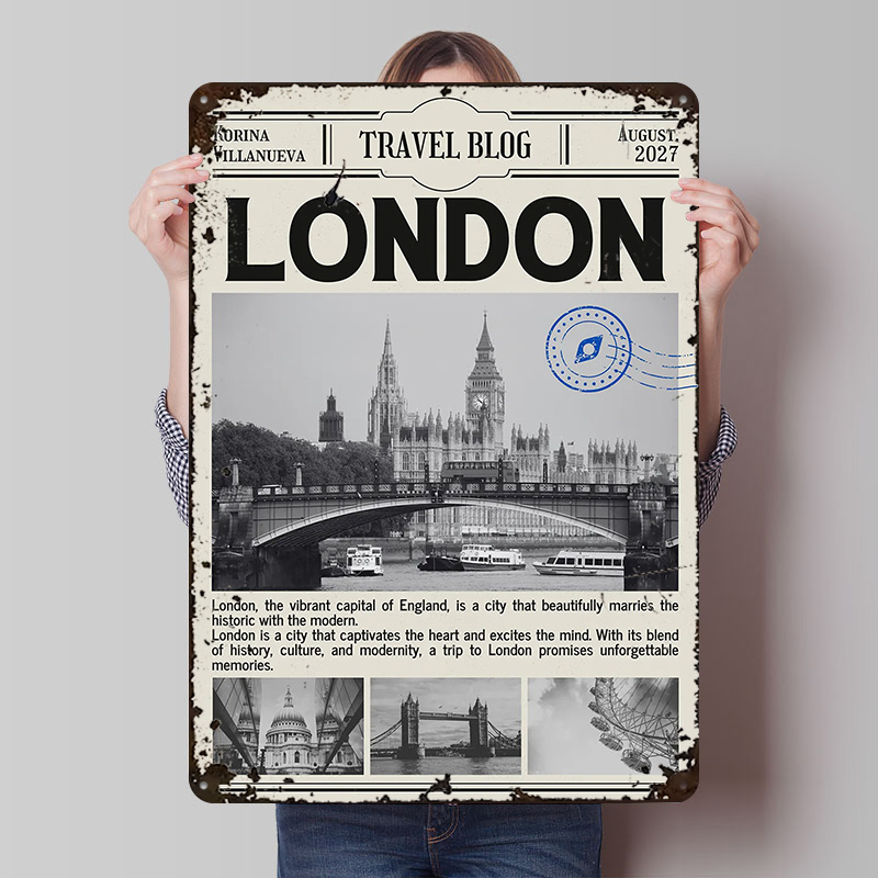 London Travel Printed Poster C - Retro Gaming In London review and price