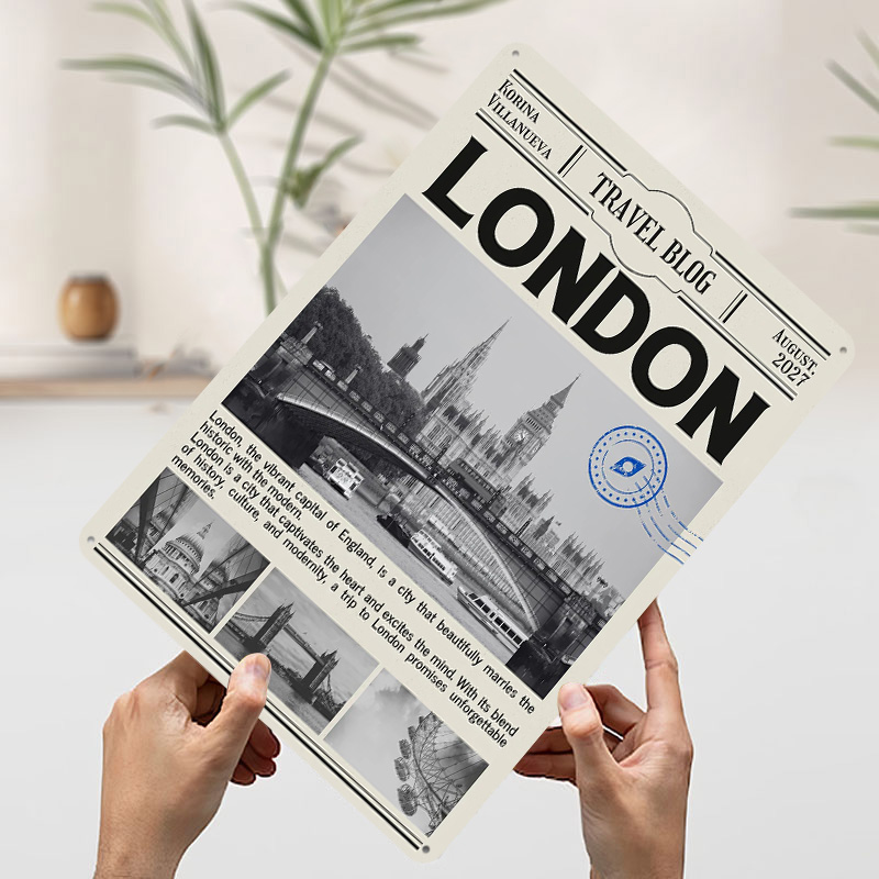 London Travel Printed Poster C - Retro Gaming In London review and price
