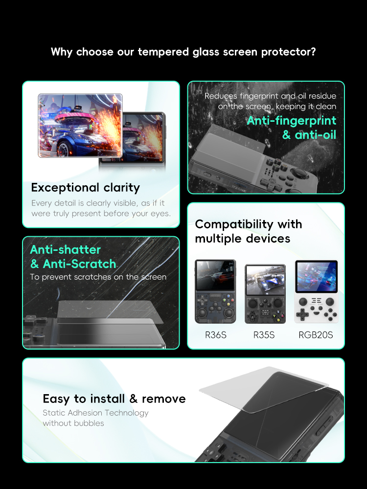 DATA FROG Tempered Glass Scree - Retro Gaming Download review and price