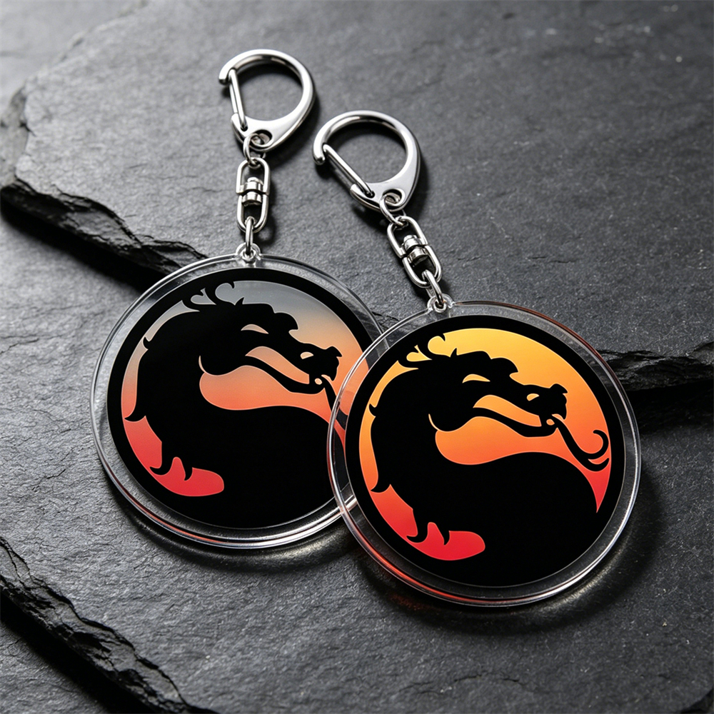 Mortal Kombat Keychains for Ac - Retro Gaming Keychain review and price