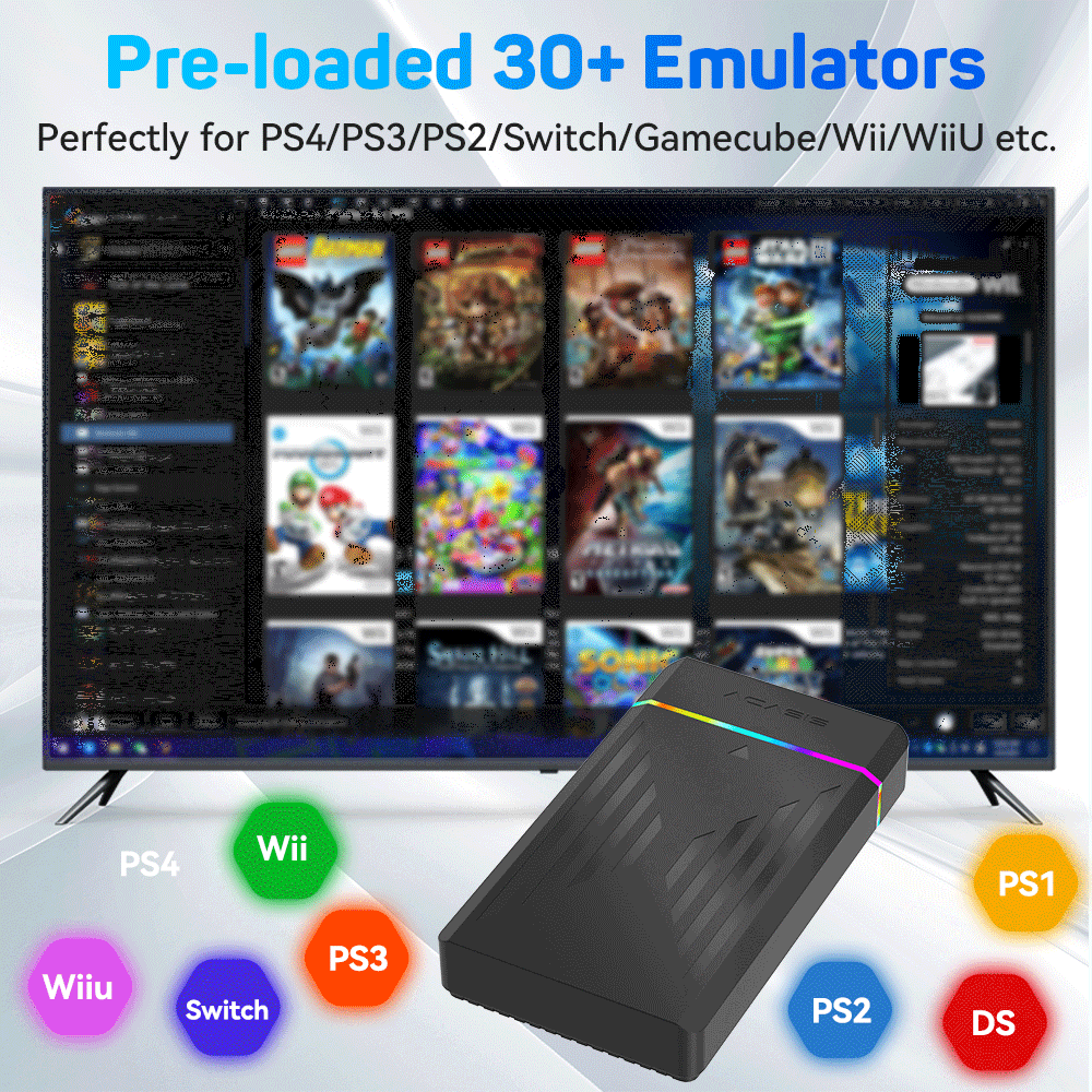 3TB Portable Gaming HDD Launch - Retro Gaming Hdd review and price