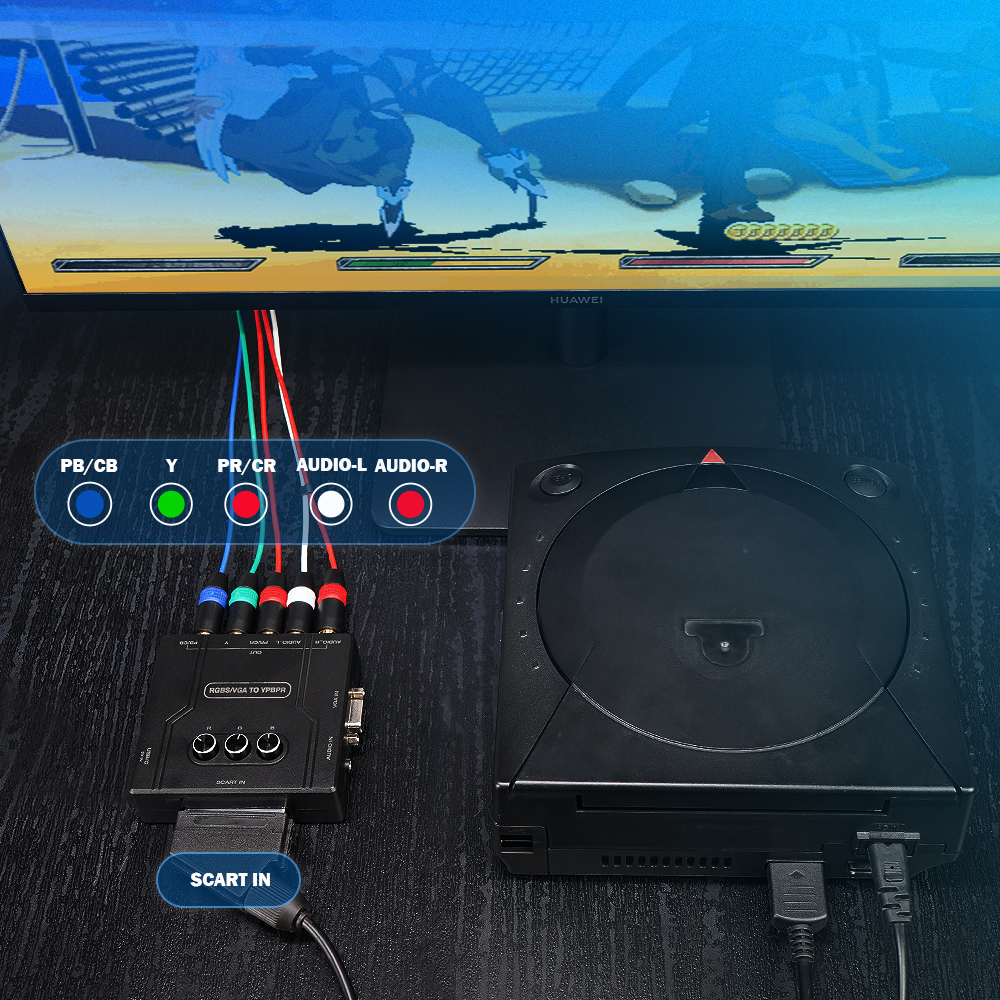 RGBS VGA to YPBPR Component Co - Retro Gaming Fun review and price